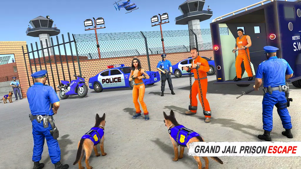 Grand Jail Prison Escape Game Captura de pantalla 0