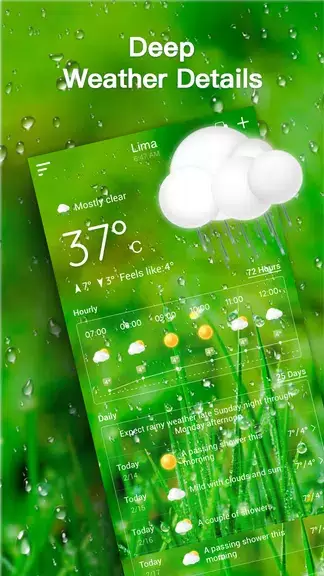 Live Weather Forecast ဖန်သားပြင်ဓာတ်ပုံ 2