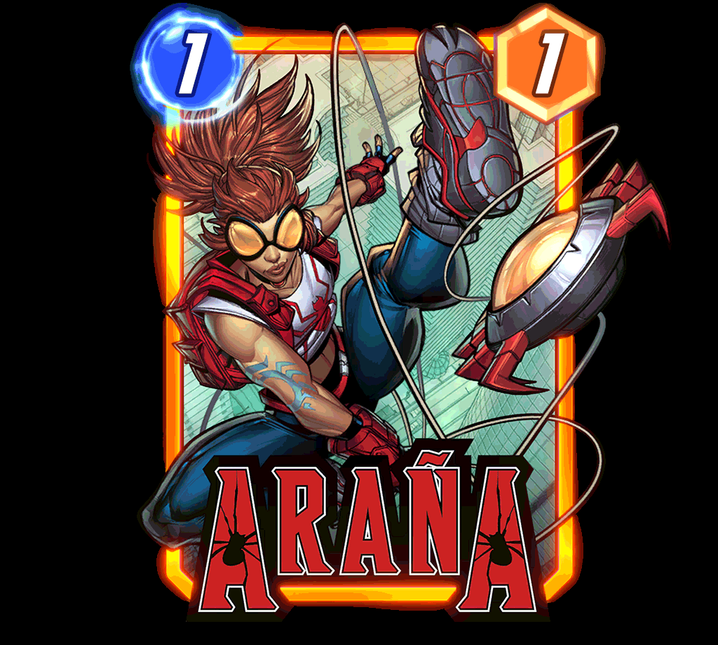 Marvel Snap Arana Card Art