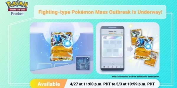 Wydarzenie Masowego Wystąpienia Typu Walczącego w Pokémon TCG Pocket Już na Żywo
