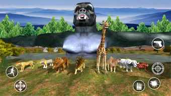 Animal Safari Hunter:Dino Shooter Free Zrzut ekranu 0