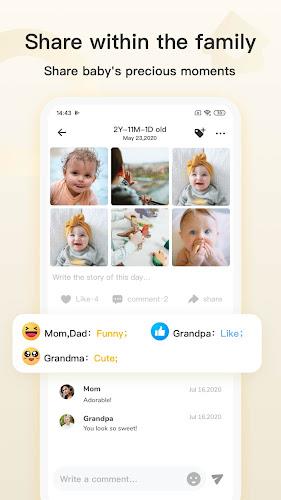 Bebememo - Smart Baby Journal Captura de tela 3