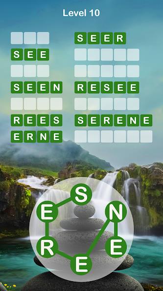 Word Relax: Word Puzzle Games Mod Tangkapan skrin 0