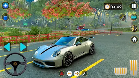 US Car Driving School Games 3D ภาพหน้าจอ 1