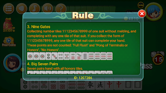 Mahjong 2P: Chinese Mahjong Tangkapan skrin 3