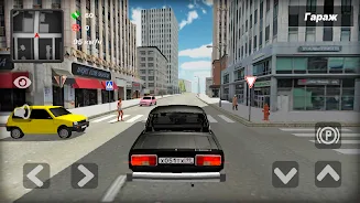 VAZ 2105 Russian Car Simulator Capture d'écran 0