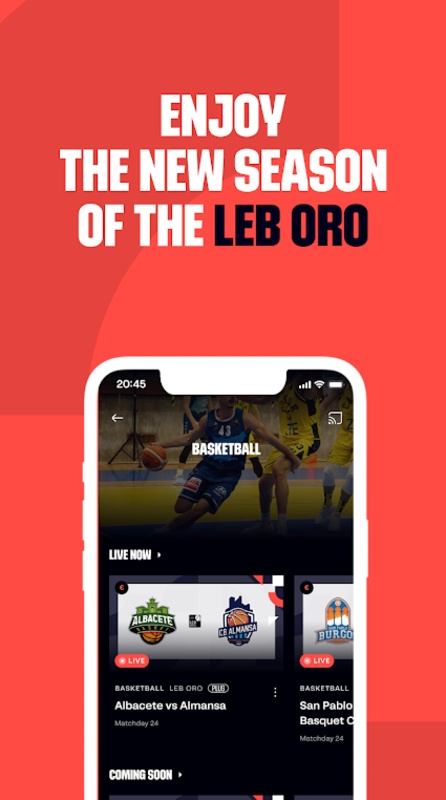 LaLiga+ Live Sports Ảnh chụp màn hình 3