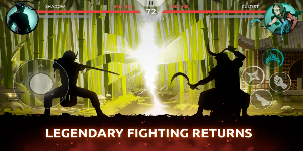 Shades: Shadow Fight Roguelike Tangkapan skrin 0