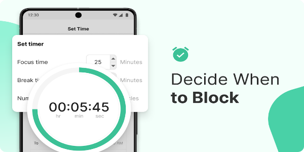 BlockSite：アプリをブロックして集中力を高める スクリーンショット 1