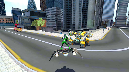 Schermata Rope Frog Ninja Hero Car Vegas 1