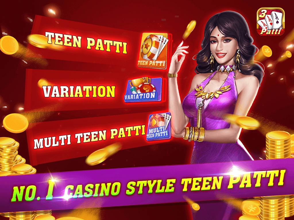 Teen Patti One – No.1 Casino Style Teen patti Captura de pantalla 0
