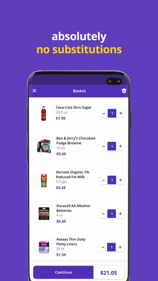 getir: groceries in minutes Ekran Görüntüsü 3