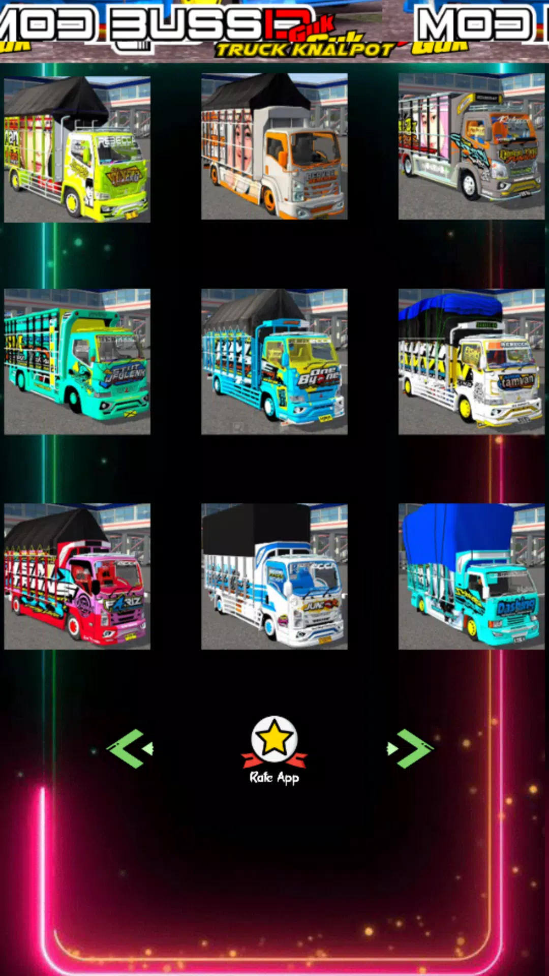 Knalpot Bussid Serigala Captura de tela 2
