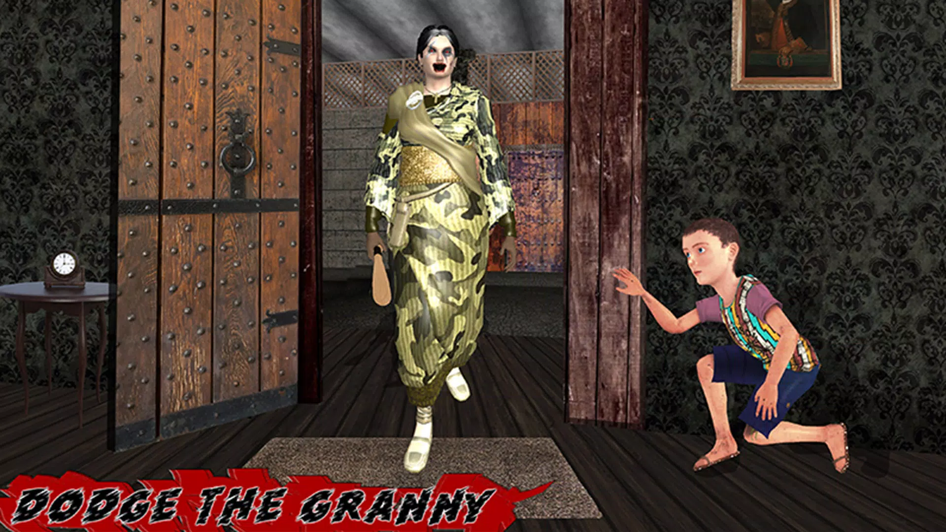 Army Granny Scary Ghost 3D Screenshot 2