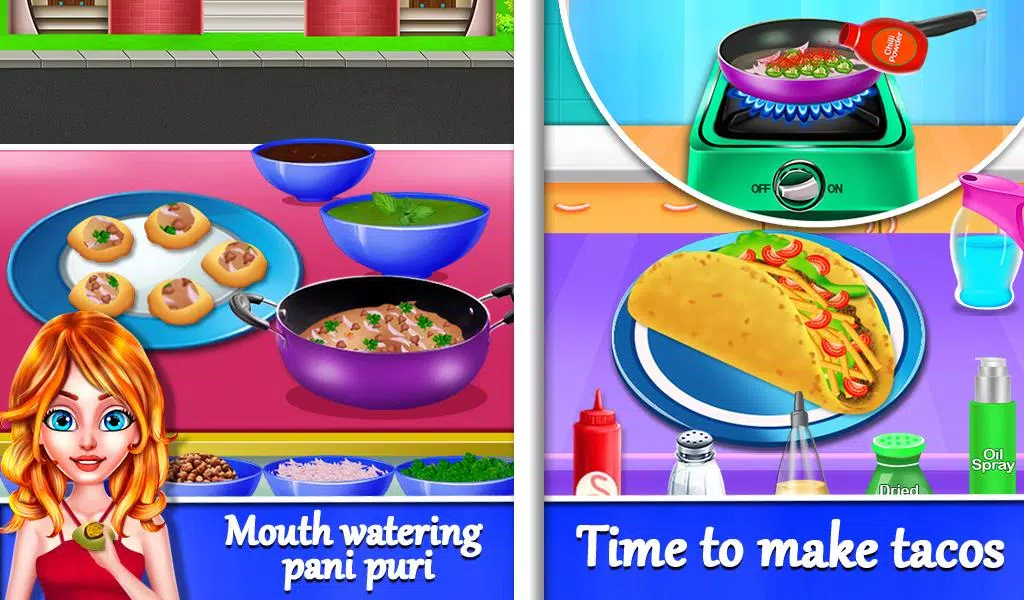 Cooking in Kitchen Food Games Captura de pantalla 3