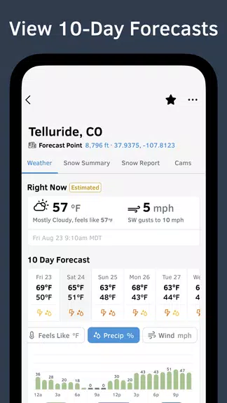 OpenSnow: Snow Forecast স্ক্রিনশট 1