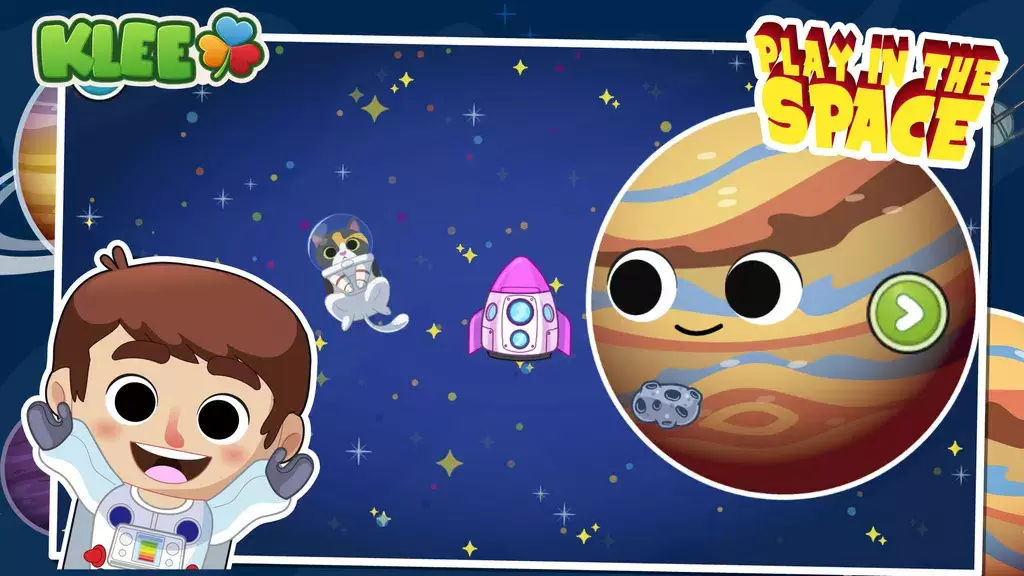 Play city SPACE Game for kids ภาพหน้าจอ 1