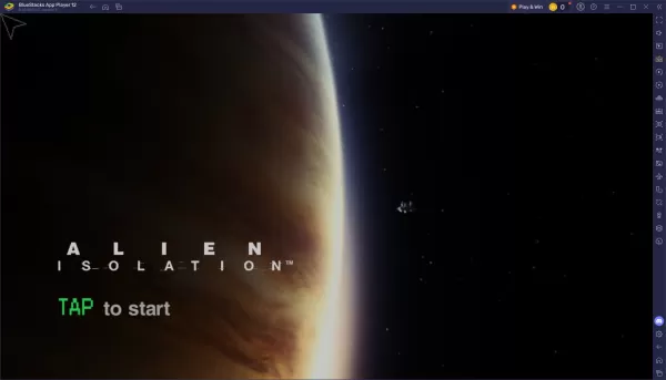 Alien Isolation on PC via BlueStacks