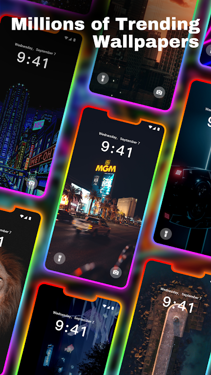 Homescreen: Wallpapers, Themes Скриншот 2