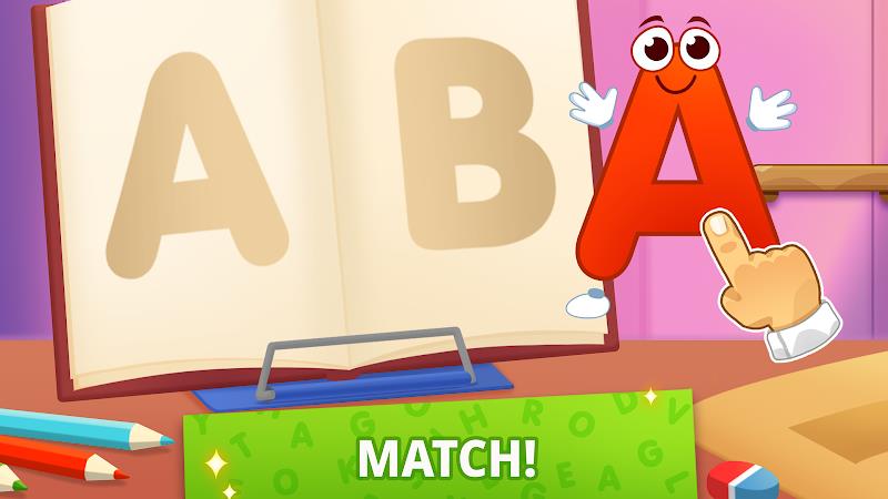 ABC kids! Alphabet, letters Captura de tela 1