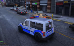 Mini Van Police Simulator Game 螢幕截圖 1