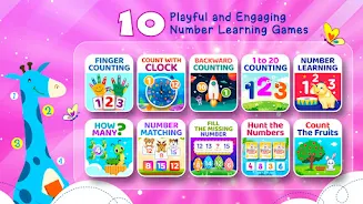 Learn Numbers 123 - Kids Games ภาพหน้าจอ 2