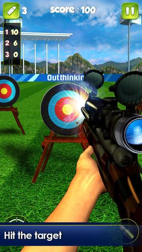 Sniper Gun Shooting - 3D Games Ảnh chụp màn hình 0