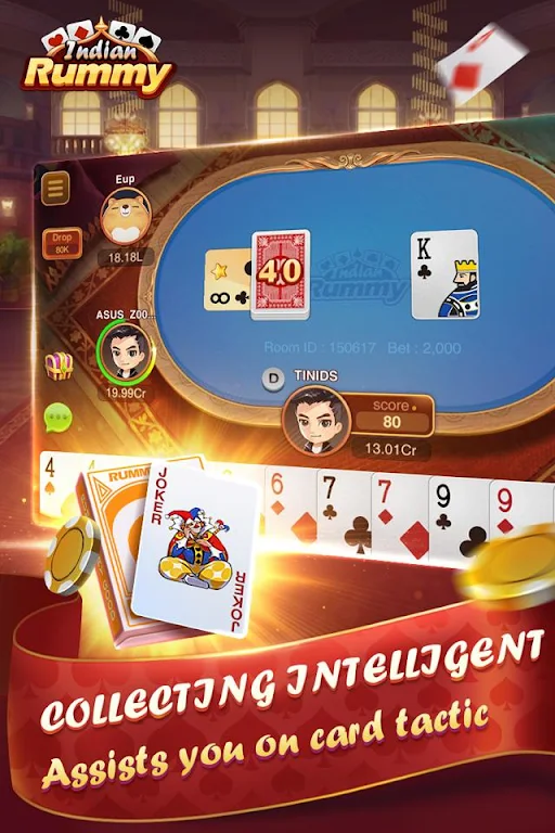 Indian Rummy-free card game online スクリーンショット 2