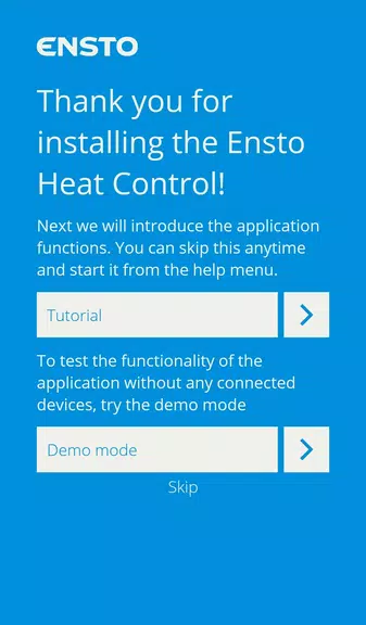 Ensto Heat Control App Скриншот 2