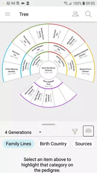 Schermata FamilySearch Tree 0