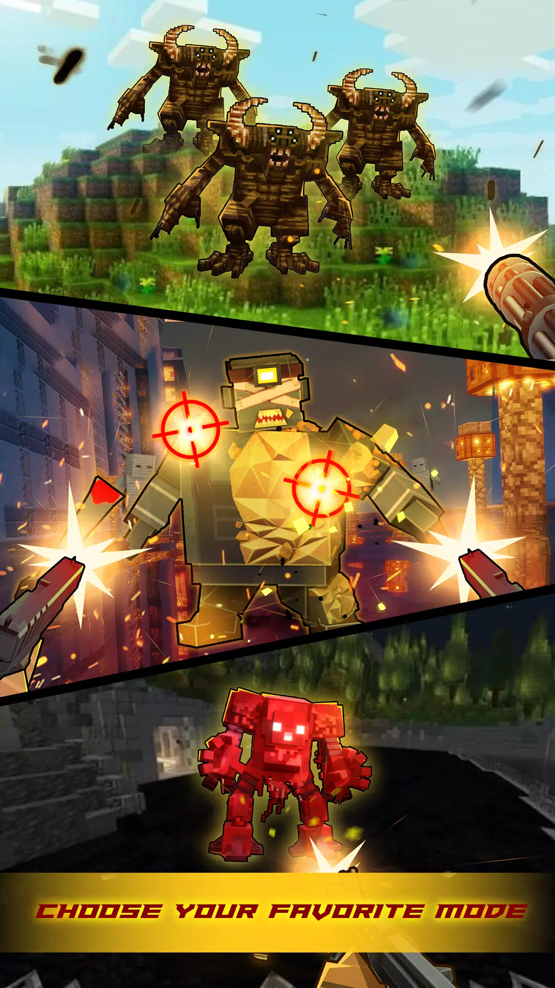 Zombie Craft War: Pixel Gun 3D Tangkapan skrin 2