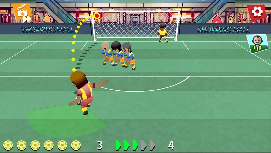 FreeKick Screamers - Football ภาพหน้าจอ 3