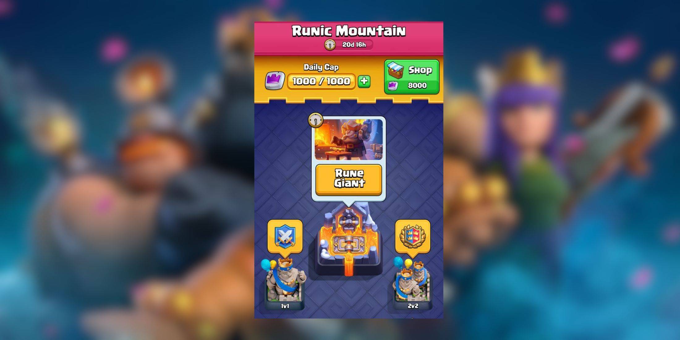 Le géant rune envahit Clash Royale dans les derniers decks