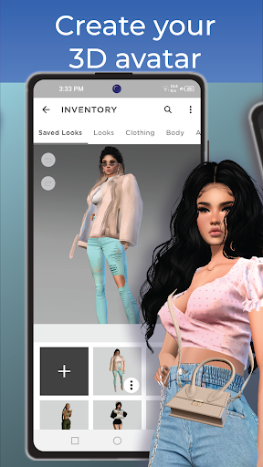 IMVU : 채팅방으로 친구를위한 소셜 네트워킹 스크린샷 1