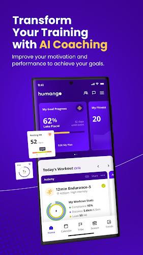 Humango: AI training planner স্ক্রিনশট 0