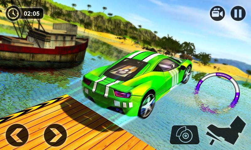 Floating Water Surfer Car Driv 스크린샷 1