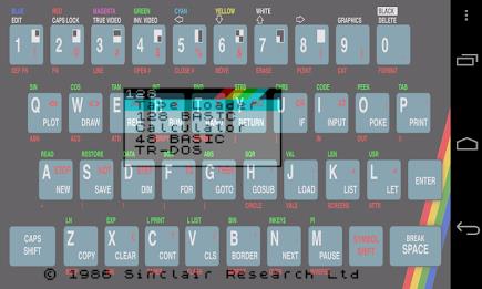 USP - ZX Spectrum Emulator Скриншот 1