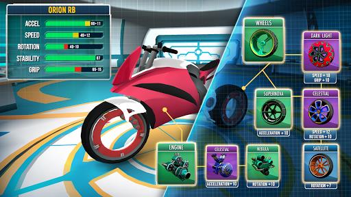 Gravity Rider: Space Bike Race ဖန်သားပြင်ဓာတ်ပုံ 2