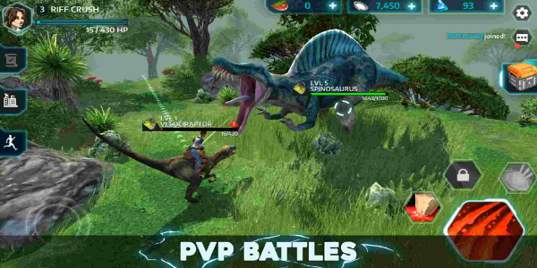 Dino Tamers - Jurassic MMO Capture d'écran 1