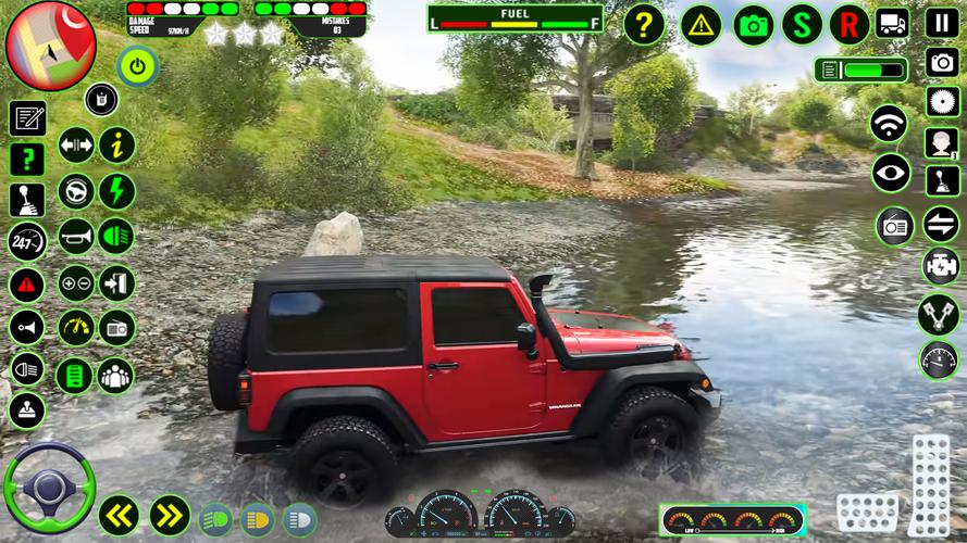 Offroad Jeep Driving Sim 3D 스크린샷 3