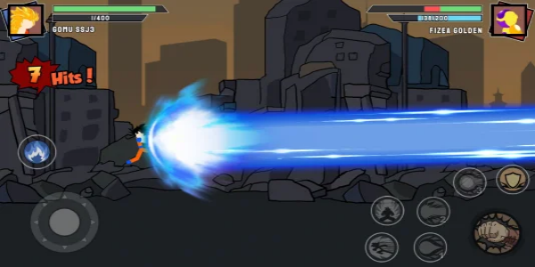Stickman Warriors MOD Ảnh chụp màn hình 2