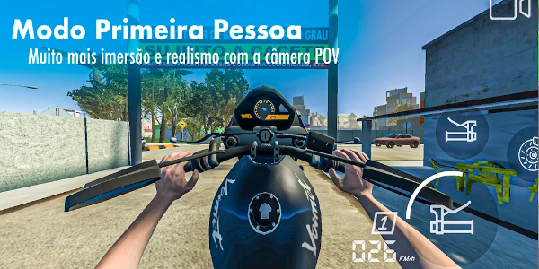 Wheelie City: Bike Wheelie Скриншот 1