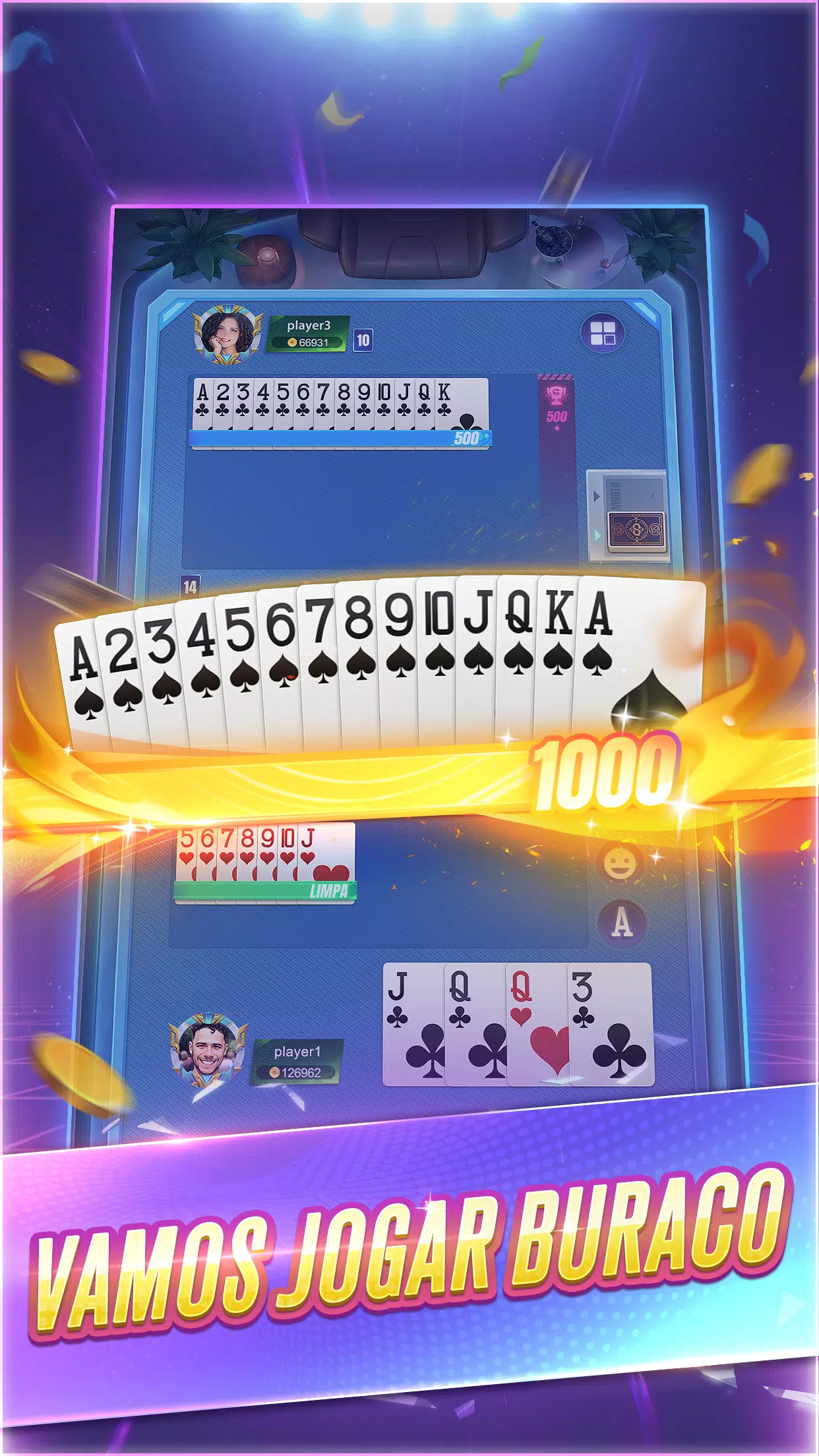 Golden Truco: Domino&Buraco Schermafbeelding 2