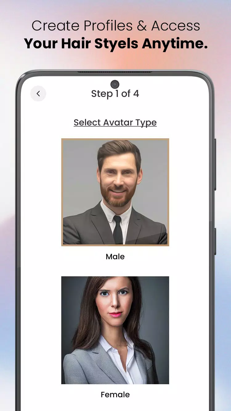 CutAI - AI Hair Style Changer Capture d'écran 2