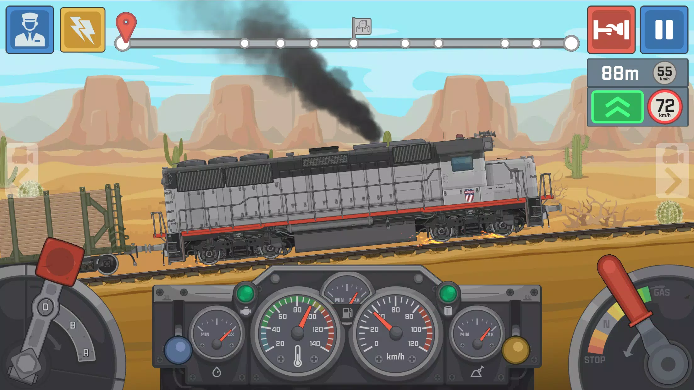 Train Simulator ဖန်သားပြင်ဓာတ်ပုံ 0