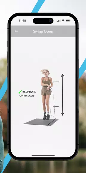 Fancy Feats -The Jump Rope App Captura de pantalla 1