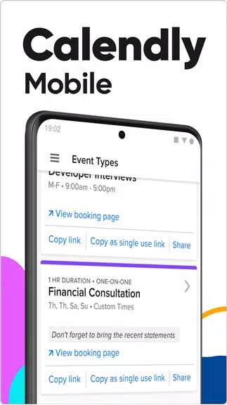 Calendly Mobile Captura de pantalla 0