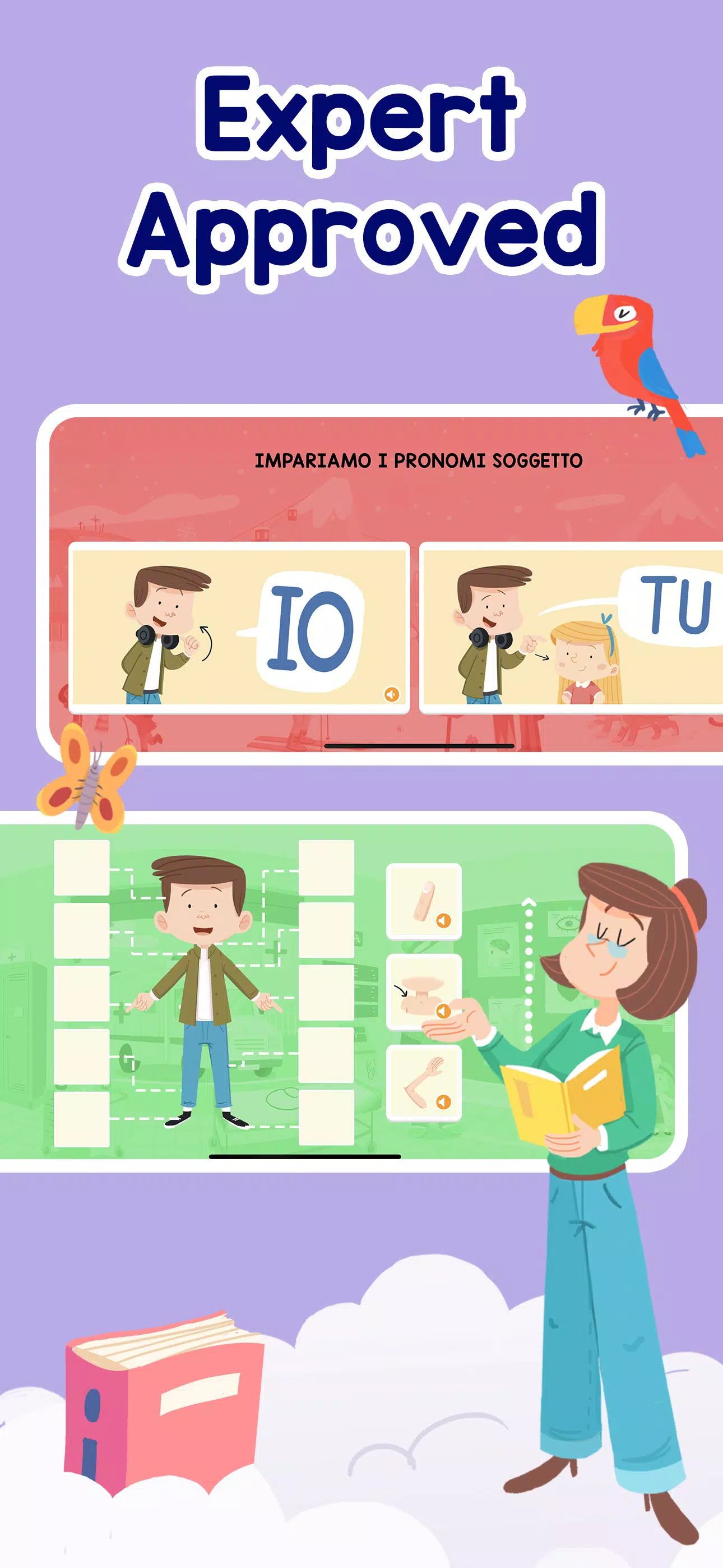 LANGUAKIDS: Italian for kids Zrzut ekranu 3