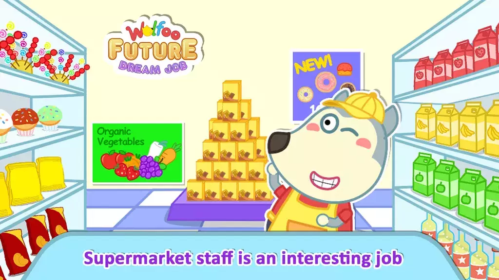 Wolfoo: Kid’s Future Dream Job Tangkapan skrin 1