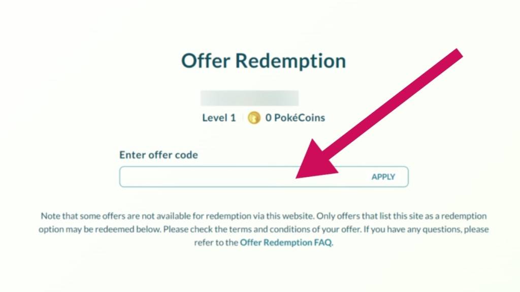 How to redeem codes in Pokemon GO